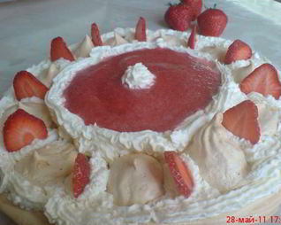 Торт-безе Павлова