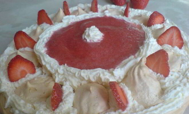 Торт-безе Павлова