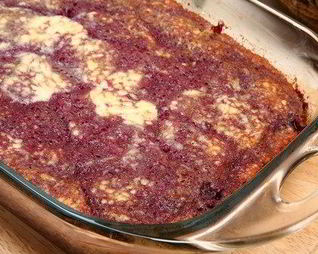 Десерт из вишни