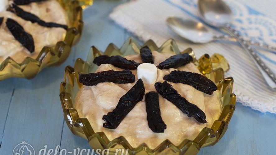 Рецепт десерта из яблок и творога