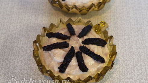 десерт из яблок и творога