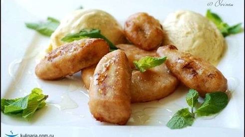 десерт лед и пламя