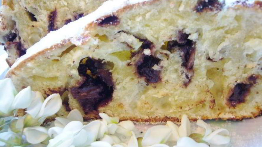 Рецепт кейка с шоколадными капельками