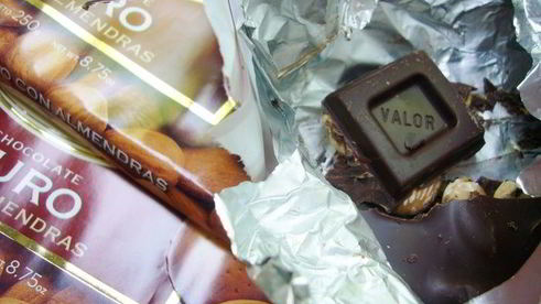 кейк с шоколадными капельками