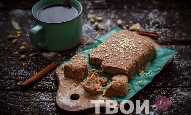 Кунжутная халва