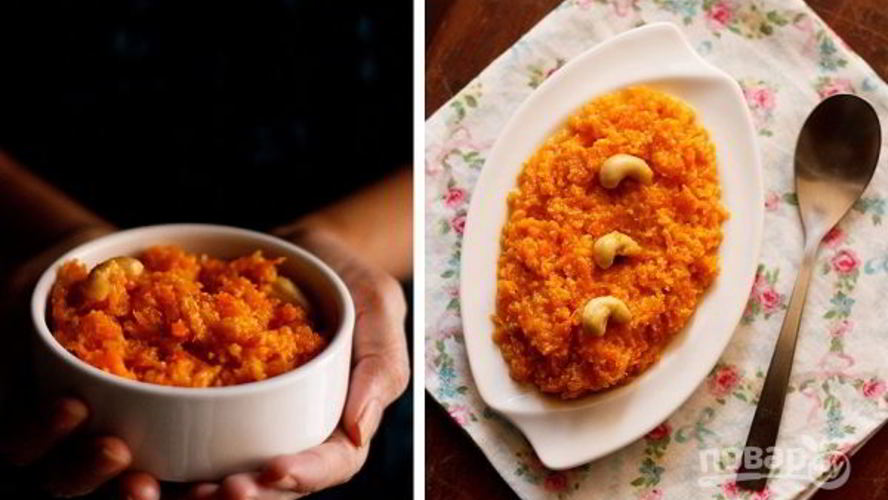 Рецепт морковной халвы