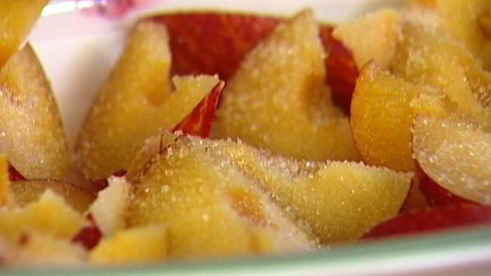 клафути со сливами