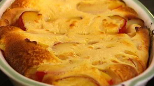 клафути со сливами