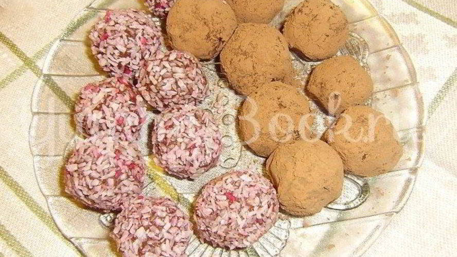 Рецепт домашних конфет