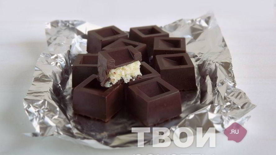 Рецепт кокосовых конфет в шоколаде