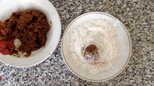 конфеты из сухофруктов в блендере