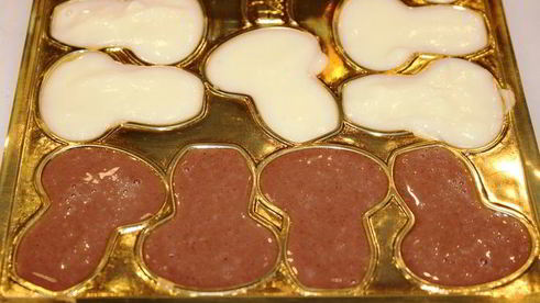 конфеты ручной работы грибочки