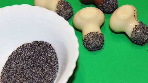 конфеты ручной работы грибочки