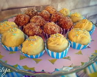 Конфеты ручной работы Тыквенное пралине