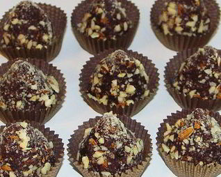 Конфеты шоколадно-медовые