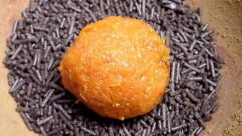 мягкие морковные конфеты