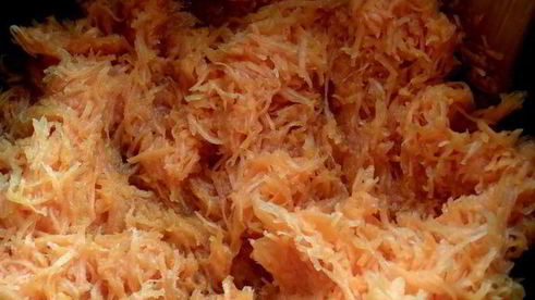 мягкие морковные конфеты