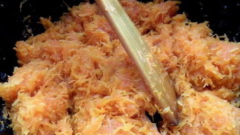 мягкие морковные конфеты