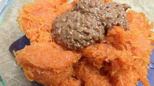 мягкие морковные конфеты