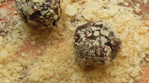 мягкие шоколадно-черешневые конфеты