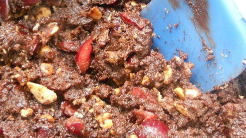 мягкие шоколадно-черешневые конфеты