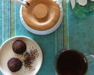 Полезные конфеты из фиников и бананов