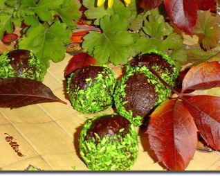 Шоколадные конфеты Каштаны за 20 минут