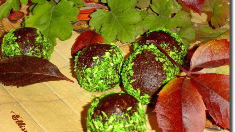 Рецепт шоколадных конфет каштаны за 20 минут