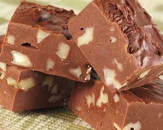 Шоколадные конфеты с орехами