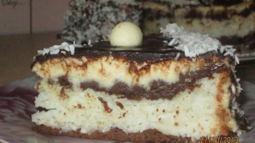 Рецепт торта-конфеты баунти