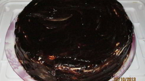 торт-конфета баунти