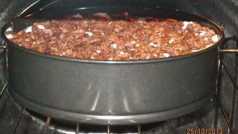 торт-конфета баунти