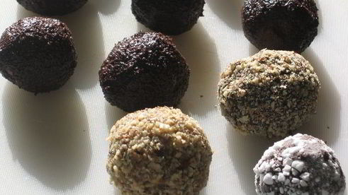 творожные конфеты колобки