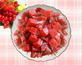 Желейные конфеты из ягодного пюре