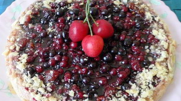 Рецепт Крамбла со смородиной