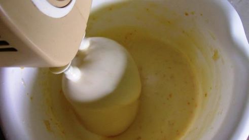 апельсиновое крем-брюлле с белым вином