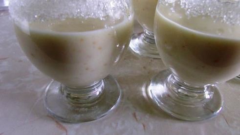 апельсиновое крем-брюлле с белым вином