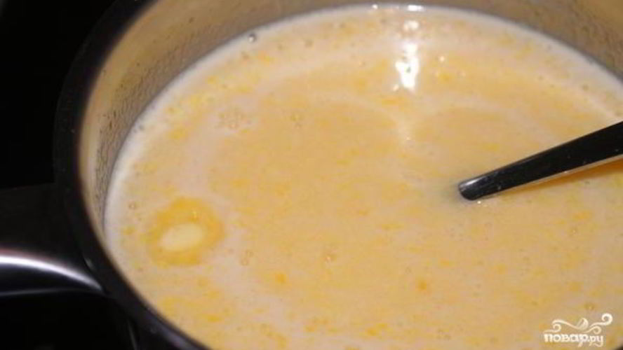 Рецепт апельсинового крема для бисквита