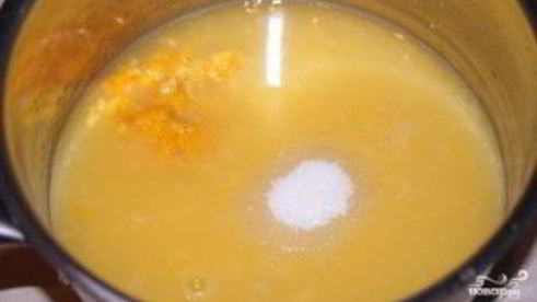 апельсиновый крем для бисквита