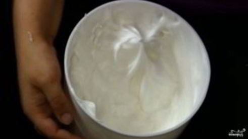 белковый крем для трубочек