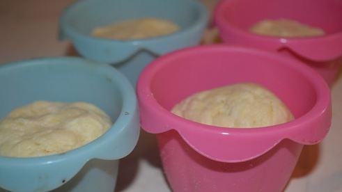 быстрые булочки с ванильно-лимонным кремом на завтрак