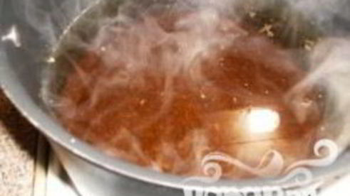 черничная крем-сода