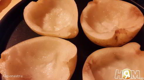 груши с нежным кремом