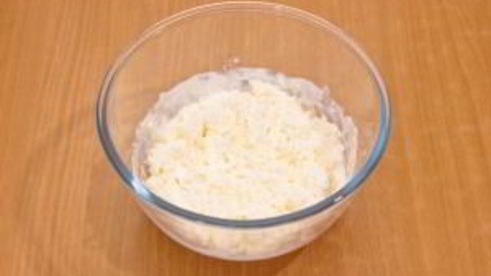 картофель с творожным кремом