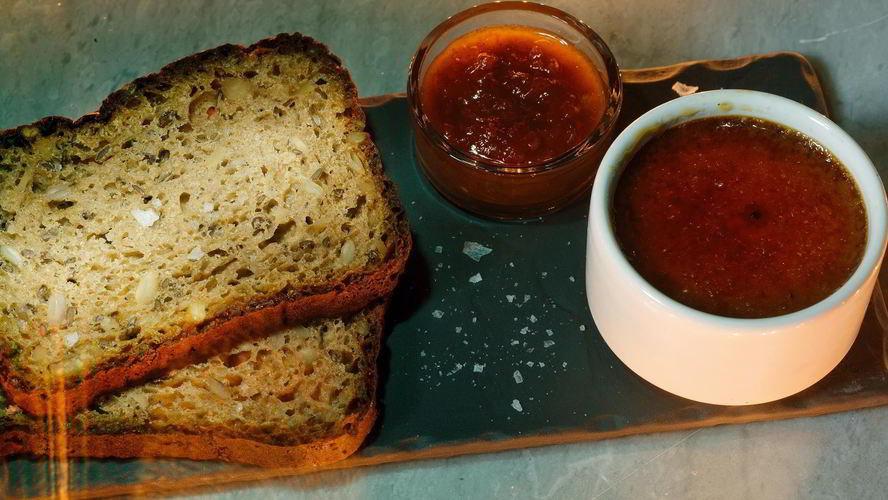 Рецепт крем-брюле из куриной печени