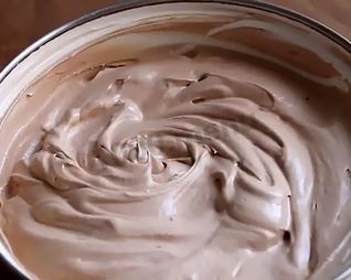 Крем чиз шоколадно-мятный на сливках