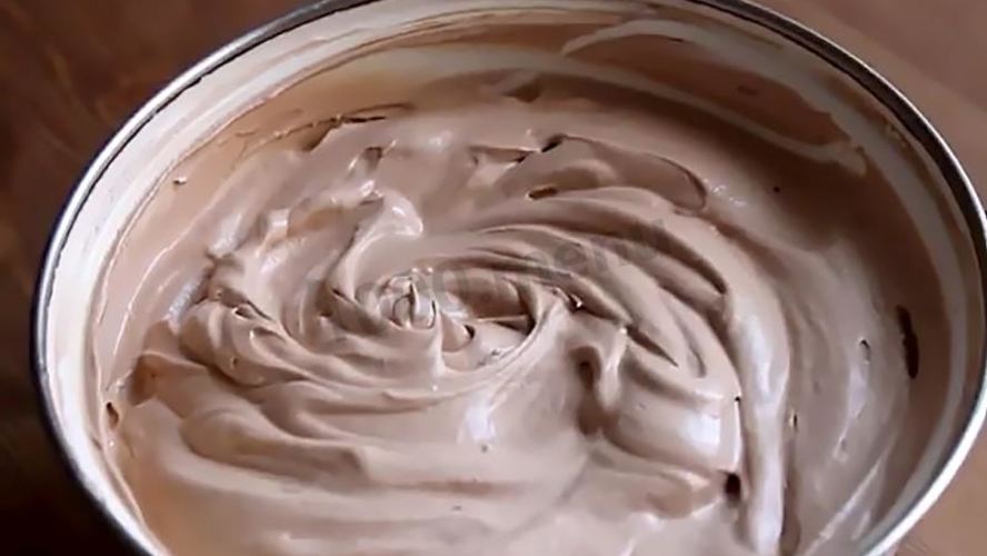 Рецепт крема чиз шоколадно-мятный на сливках