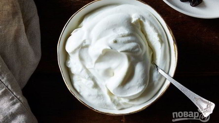 Рецепт крема для торта из йогурта