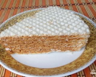 Крем для вафельных коржей