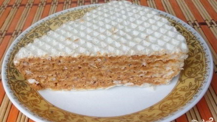 Рецепт крема для вафельных коржей